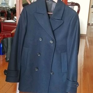 Men's Blue Waist length pea coat